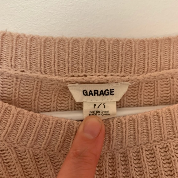 Garage wool sweater size small - Picture 3 of 3